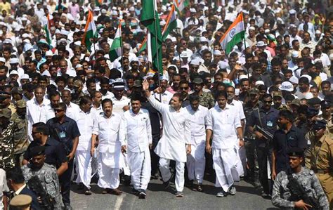 Rahul Gandhi undertakes march against CAA at Wayanad - The English Post ...