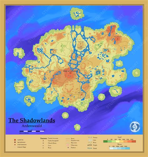 Ardenweald map - by Sturmbart : wow | Map, Transmogrification, Dragonflight