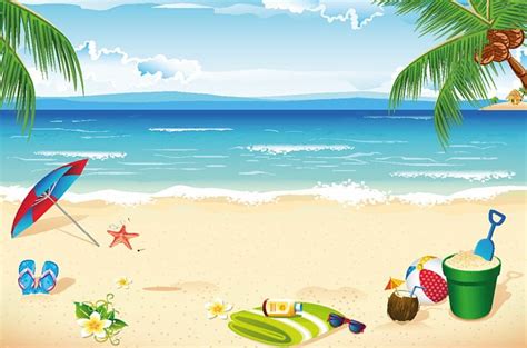 4,543 Beach Scene Clipart Royalty-Free Images, Stock Photos, 60% OFF