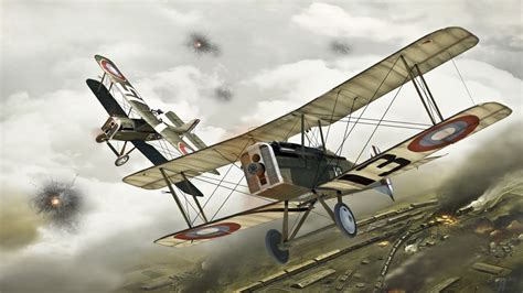 Download Military Biplane HD Wallpaper