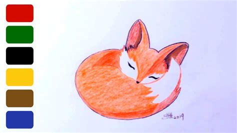 Drawing Red Fox Face Drawing Fox Pictures - kashmittourpackage