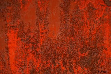 Bright red rusty metal background Grunge iron plate - stock photo 1304061 | Crushpixel