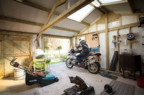 Wooden Garages / Timber Garages in Devon by Shields Garden Buildings