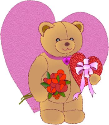 Cute teddy bears with hearts |Stock Free Images