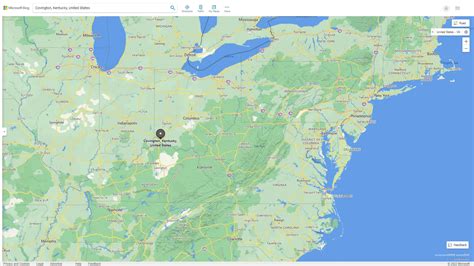 Covington Kentucky Map - United States