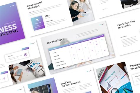 Business Budgeting Google Slides Template, Presentation Templates - Envato Elements