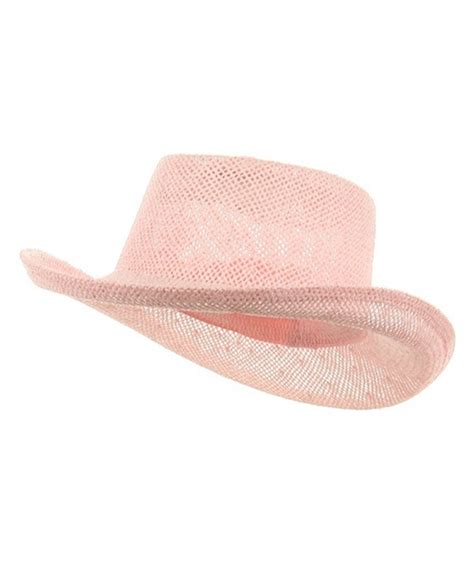 New Gambler Straw Hats Pink CB111GHZYFJ