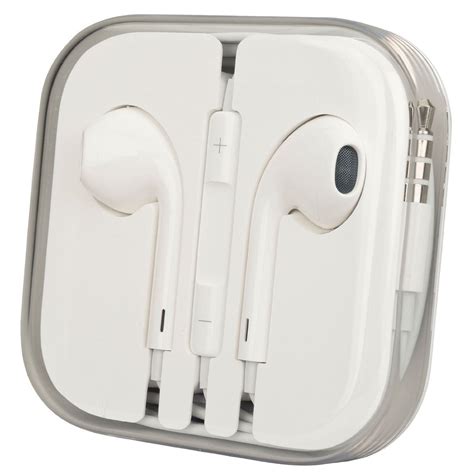 New Genuine Apple Md827ll-A Earpods, Earphones for Iphone 6 5 4s Remote ...