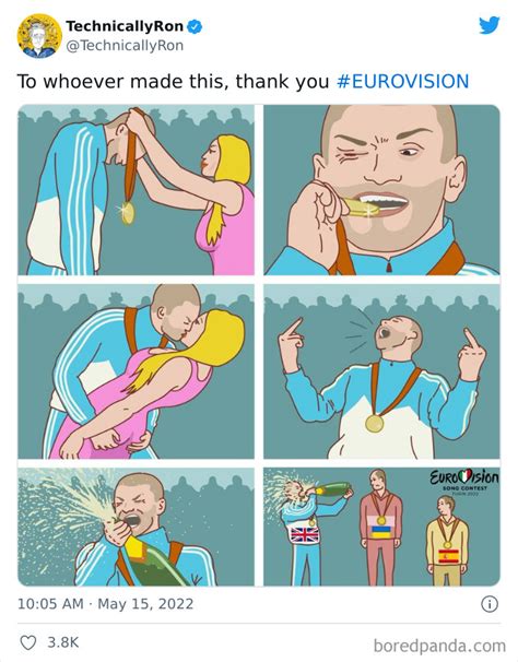 The Eurovision 2022 Song Contest Was A Blast, And Here Are 25 Top Memes And Reactions | DeMilked