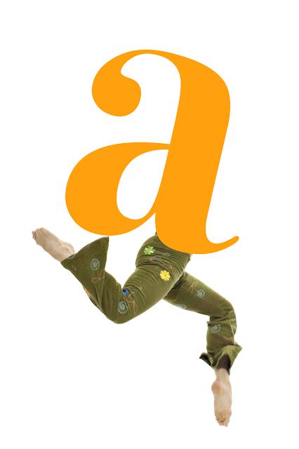 alphadance: The Dancing Letter "A"