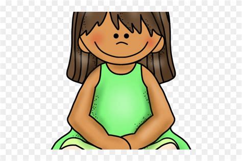 Download Clipart Of Girl Sitting Crisscross - Sitting Criss Cross ...