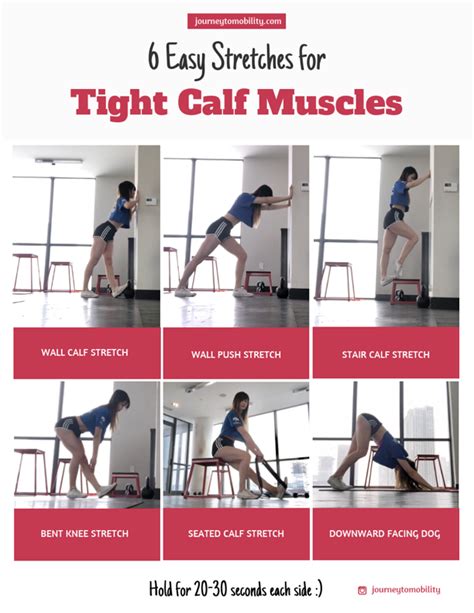 Easy calf stretch routine for muscle tightness – Artofit