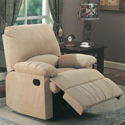 Coaster Recliners Casual Microfiber Recliner | Value City Furniture ...