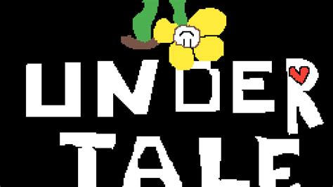 Pixilart - undertale logo by dragonfire