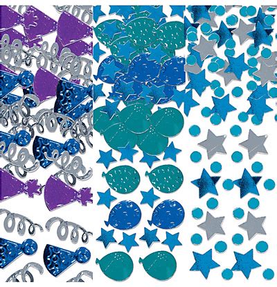 Birthday Celebration Blue Confetti 1.2Oz - India’s Premium Party Store - Wanna Party