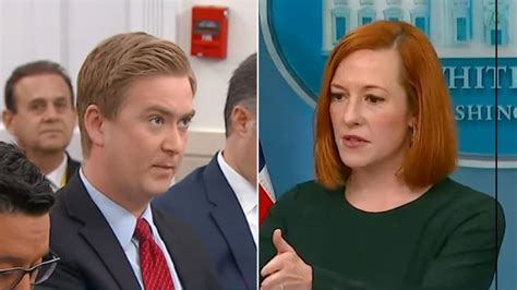 Jen Psaki and Peter Doocy Make Up Before the Breakup: 'Sorry to See You Go' - TheWrap