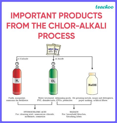 Chlor Alkali Process Class 10 Diagram Chlor Alkali Schematic