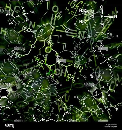 Image of chemical technology abstract background. Science wallpaper with school chemistry ...