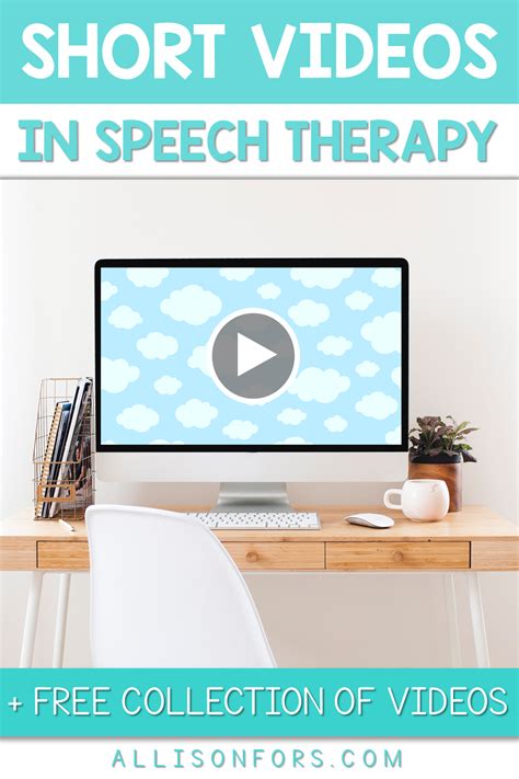 Short videos for speech therapy – Artofit