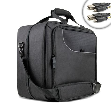 USA Gear Laptop Travel Case w/Carrying Strap, Padded Scratch-Resistant Lining & Adjustable ...