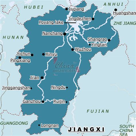 Jiangxi,a provincial-level division in East China