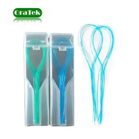 Green Nylon Bulk Dental Floss Threader Mini Dental Floss - Buy Bulk Dental Floss,Floss Threader ...