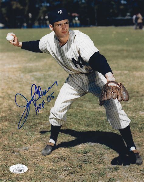 Autographed HOF'R JERRY COLEMAN 8x10 New York Yankees photo JSA - Main ...