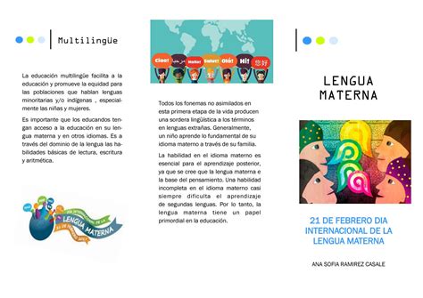 6 dia internacional de la lengua materna by sofia casale - Issuu