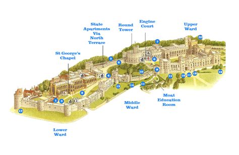 Great Castles - Windsor Castle Floor Plan