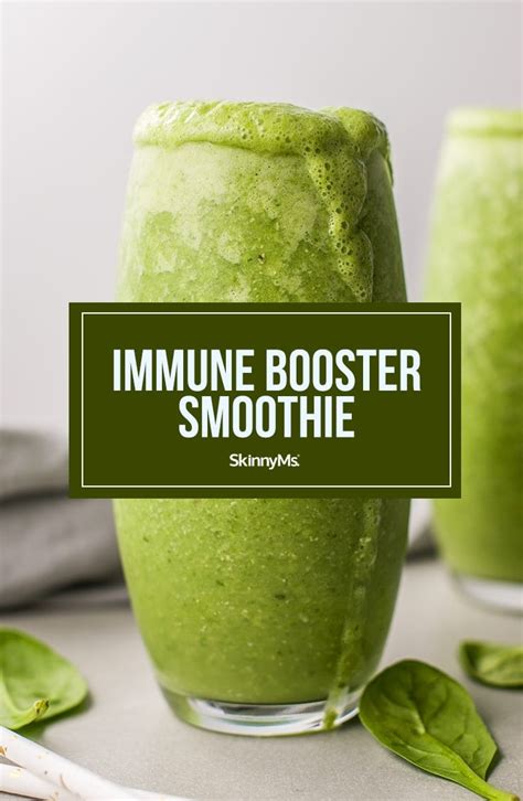 This Immune Booster Smoothie is Loaded with Nutritious Ingredients