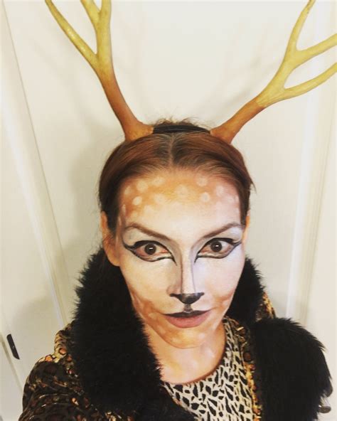 Deer face paint | Deer face paint, Face paint, Carnival face paint