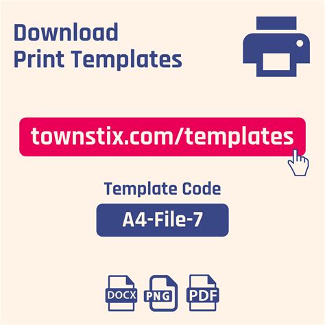 192 x 38 mm - A4 File Folder Stickers Labels Sheets - TownStix