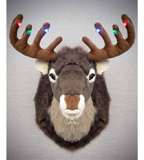 Image for Singing Reindeer Head from studio | Reindeer head, Xmas ...