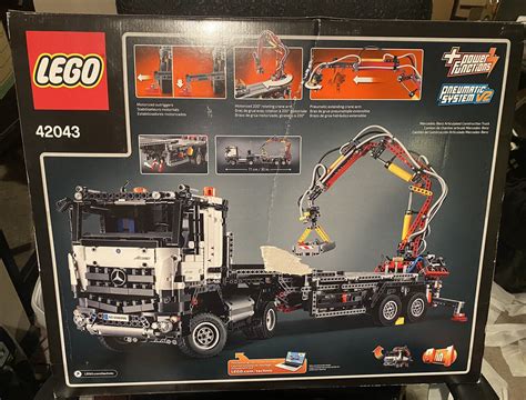 LEGO TECHNIC: Mercedes-Benz Arocs 3245 Truck with Crane (42043) - NEW SEALED BOX | eBay