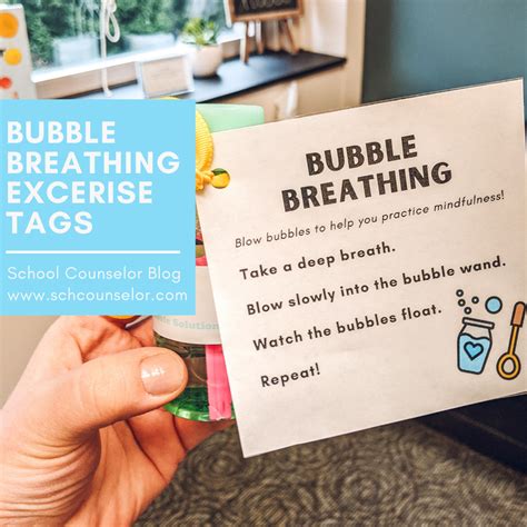 Bubble Breathing Exercise Tags