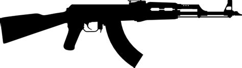 Ak-47 One Gun Clip Art at Clker.com - vector clip art online, royalty free & public domain
