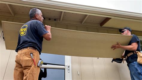 Installing Hardie Soffit Panels, etc. on our Old House – Part 1 - YouTube