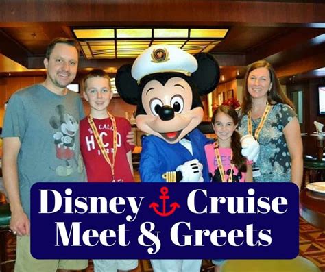 List of characters that may be available for Character Meet and Greets on a Disney Cruise List ...