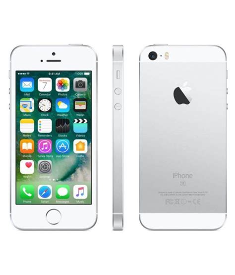 Apple iPhone SE ( 32GB , 2 GB ) Silver Mobile Phones Online at Low ...