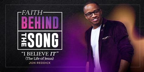 Faith Behind The Song: "I Believe It (The Life of Jesus)" Jon Reddick | Air1 Worship Music