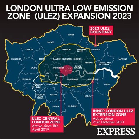 The towns affected by ULEZ expansion MAPPED — is your area affected ...