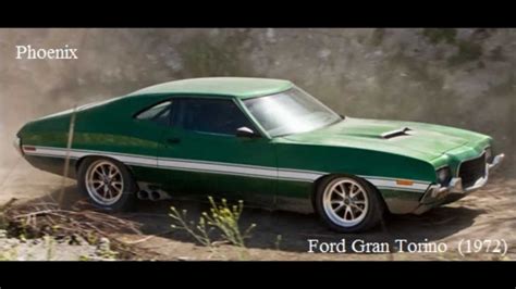 Fast and the furious 4 Cars - YouTube