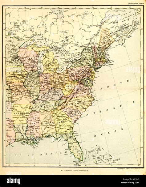 Eastern Us Map With Cities