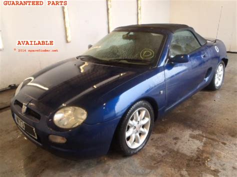 MG MGF Breakers, MG MGF Spare Car Parts