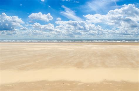 Beach, Sea And Sky Free Stock Photo - Public Domain Pictures