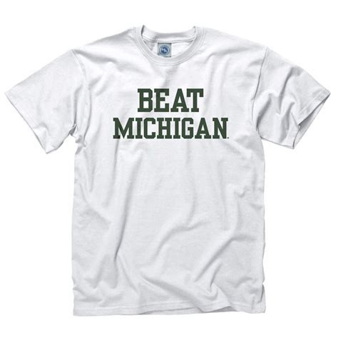 Beat Michigan Tee | Spartan apparel, Michigan state spartans, Michigan tee