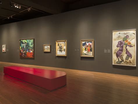 Chagall: Colour And Music, Exhibition view. Courtesy of The Montreal ...