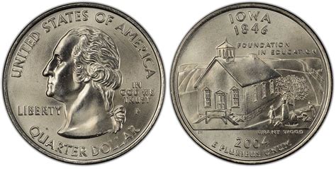 The Iowa Statehood Quarter