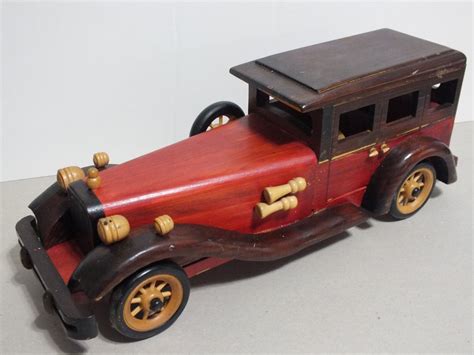 Antique Hand Made Wooden Model Cars - Antique Cars Blog