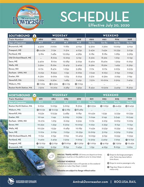 Printable Amtrak Schedule - Printable Schedule